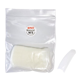  DND Natural Tip #5: 50pcs/bag by DND - Daisy Nail Designs sold by DTK Nail Supply