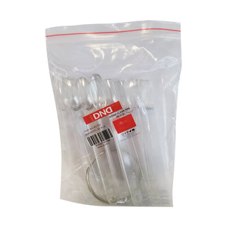  DND Round Clear Tips (50 pcs) by DND - Daisy Nail Designs sold by DTK Nail Supply