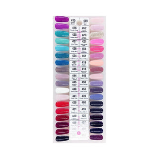  DND Part 01 - Set of 33 Gel & Lacquer Combos by DND - Daisy Nail Designs sold by DTK Nail Supply