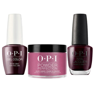  OPI 3 in 1 - F62 In the Cable Car-pool Lane - Dip, Gel & Lacquer Matching by OPI sold by DTK Nail Supply