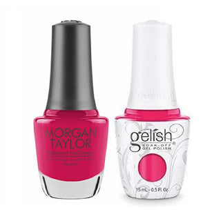  Gelish GE 202 - Don't Pansy Around - Gelish & Morgan Taylor Combo 0.5 oz by Gelish sold by DTK Nail Supply