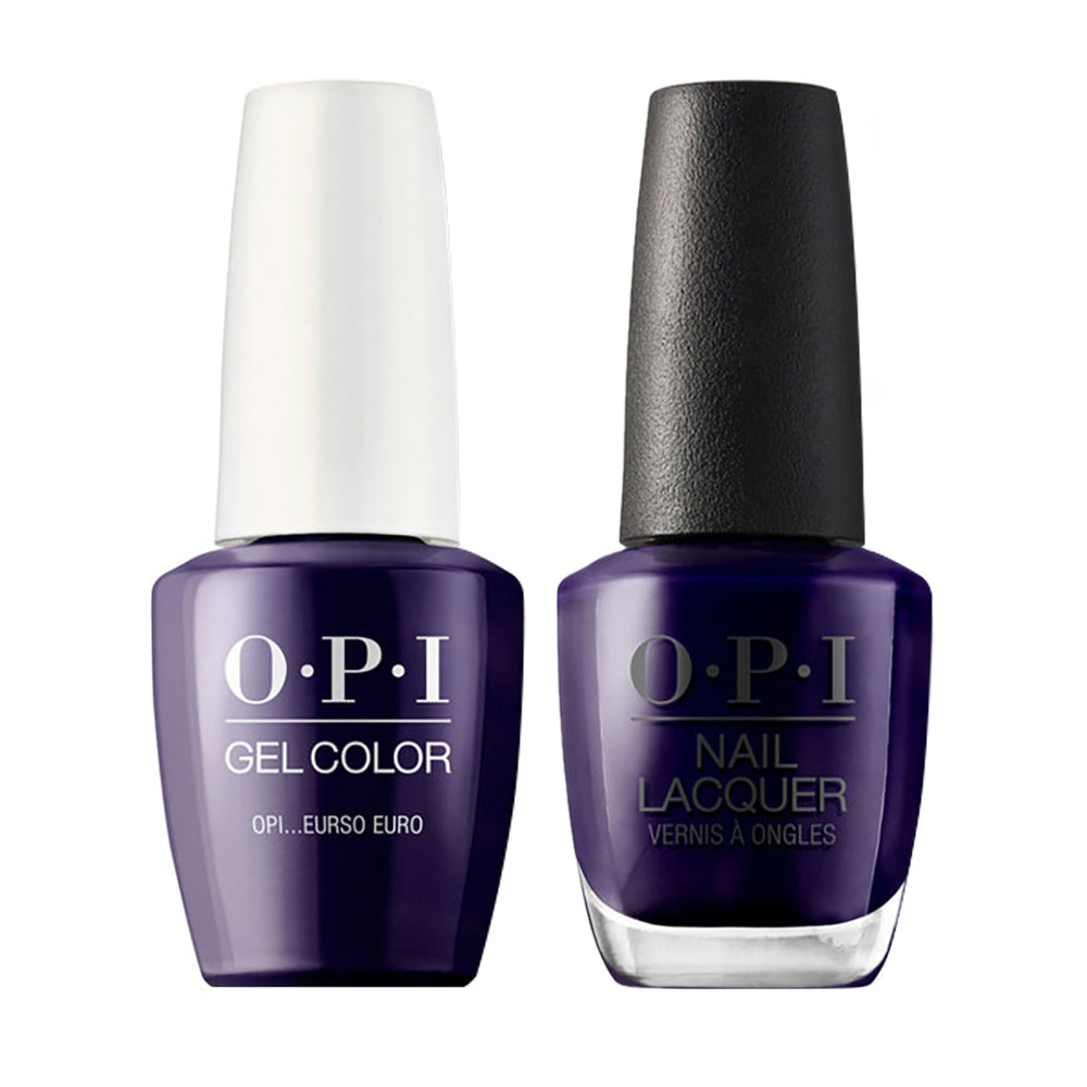  OPI Gel Nail Polish Duo - E72 OPI….Eurso Euro by OPI sold by DTK Nail Supply