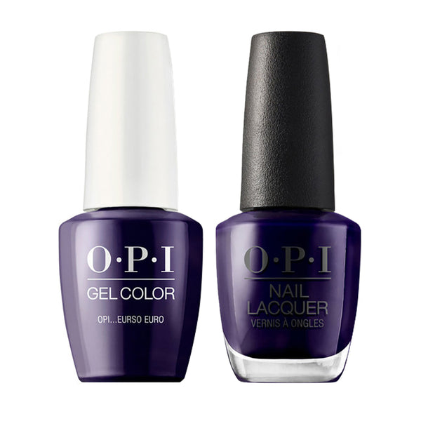  OPI Gel Nail Polish Duo - E72 OPI….Eurso Euro by OPI sold by DTK Nail Supply