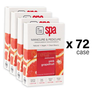 BCL SPA 4-Step Pedicure & Manicure - Set 72 Case - Energizing Grapefruit