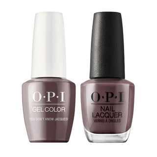  OPI Gel Nail Polish Duo - F15 You Don't Know Jacques! - Brown Colors by OPI sold by DTK Nail Supply