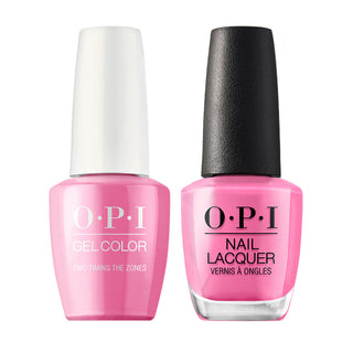  OPI Gel Nail Polish Duo - F80 Two-timing the Zones - Pink Colors by OPI sold by DTK Nail Supply