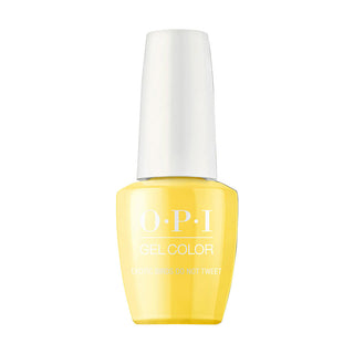  OPI Gel Nail Polish - F91 Exotic Birds Do Not Tweet - Yellow Colors by OPI sold by DTK Nail Supply