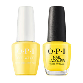  OPI Gel Nail Polish Duo - F91 Exotic Birds Do Not Tweet - Yellow Colors by OPI sold by DTK Nail Supply