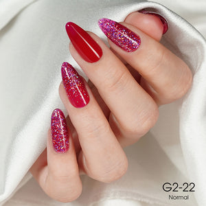 LAVIS Glitter G02 - 22 - Gel Polish 0.5 oz - Pillow Talk Collection by LAVIS NAILS sold by DTK Nail Supply