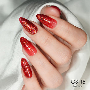 LAVIS Glitter G03 - 15 - Gel Polish 0.5 oz - Barbie Collection by LAVIS NAILS sold by DTK Nail Supply