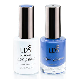  LDS 068 Dunkin Donut Pink - LDS 2-IN-1 Gel Polish & Matching Nail Lacquer Duo Set - 0.5oz by LDS sold by DTK Nail Supply