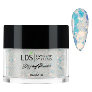  LDS Holographic Glitter GL06 - Acrylic & Dip Powder 1 oz by LDS sold by DTK Nail Supply