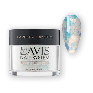  LAVIS Holographic Glitter GL06 - Acrylic & Dip Powder 1.5 oz by LAVIS NAILS sold by DTK Nail Supply