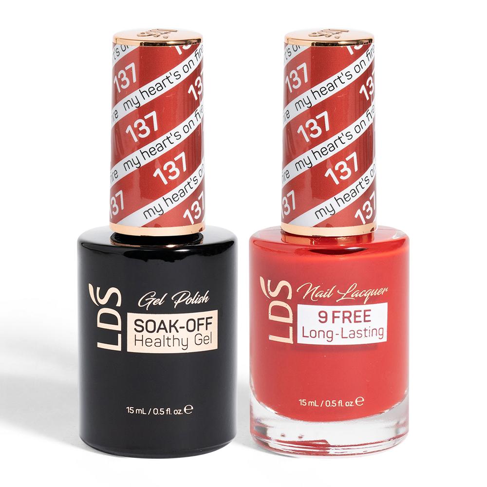  LDS Gel Lacquer Christmas Collection: 13, 137, 138, 139, 140, 141, 144, 145 by LDS sold by DTK Nail Supply