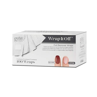  Gelish Wrap It Off Foil Remover 100 Wraps by Gelish sold by DTK Nail Supply