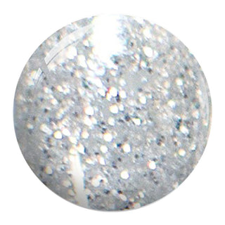  Gelixir Gel Nail Polish Duo - 093 Glitter, Silver Colors - Glistening Star by Gelixir sold by DTK Nail Supply