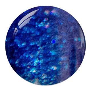  Gelixir Gel Nail Polish Duo - 101 Glitter, Blue Colors - Sea Night by Gelixir sold by DTK Nail Supply