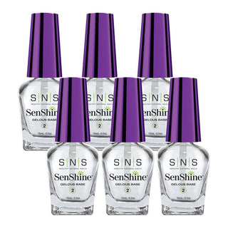  SNS SenShine Gelous Base Kit - Dipping Essential 0.5 oz by SNS sold by DTK Nail Supply