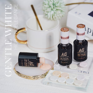  LDS GW Set 12 Colors - Gentle White Collection by LDS sold by DTK Nail Supply