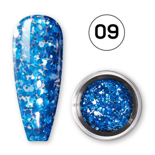  LDS GG09 - Glitter Gel by LDS sold by DTK Nail Supply