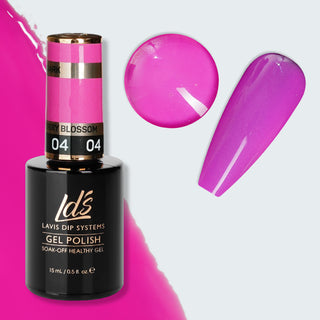  LDS 04 Cherry Blossom - Gel Polish 0.5 oz - Glow In The Dark by LDS sold by DTK Nail Supply