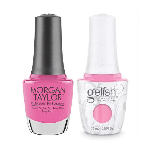  Gelish GE 858 - Go Girl - Gelish & Morgan Taylor Combo 0.5 oz by Gelish sold by DTK Nail Supply