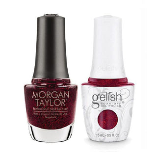  Gelish GE 842 - Good Gossip - Gelish & Morgan Taylor Combo 0.5 oz by Gelish sold by DTK Nail Supply