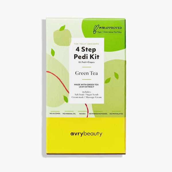  AVRY BEAUTY - 4 Steps Pedicure Kit - Green Tea by AVRY BEAUTY sold by DTK Nail Supply
