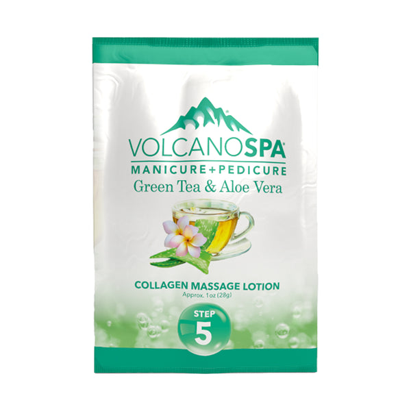  Volcano Spa - Green Tea and Aloe Vera (6 step) by La Palm sold by DTK Nail Supply