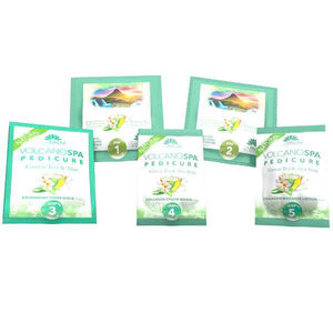  Volcano Spa - Green Tea and Aloe Vera (6 step) by La Palm sold by DTK Nail Supply