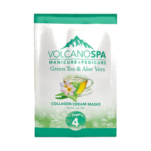  Volcano Spa - Green Tea and Aloe Vera (6 step) by La Palm sold by DTK Nail Supply