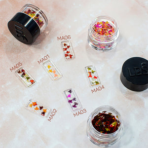  LDS Glitter Nail Art - MA06 - Bourbon - 0.5 oz by LDS sold by DTK Nail Supply