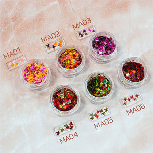  LDS Glitter Nail Art - MA03 - Magical - 0.5 oz by LDS sold by DTK Nail Supply