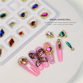  20Pcs 3D Nail Charms for Acrylic Nails #12 by OTHER sold by DTK Nail Supply
