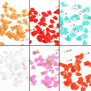  6 Grids Flower Flakes Charms #01 Spring by OTHER sold by DTK Nail Supply