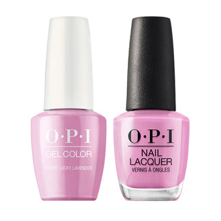  OPI Gel Nail Polish Duo - H48 Lucky Lucky Lavender - Pink Colors by OPI sold by DTK Nail Supply