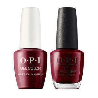  OPI Gel Nail Polish Duo - H08 I'm Not Really a Waitress - Red Colors by OPI sold by DTK Nail Supply