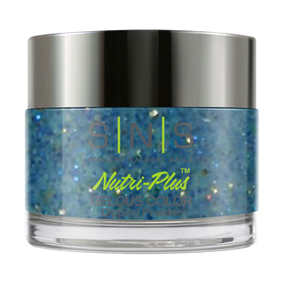  SNS Dipping Powder Nail - HD14 - Blue, Glitter Colors by SNS sold by DTK Nail Supply