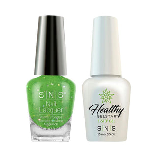  SNS Gel Nail Polish Duo - HH02 Green Colors by SNS sold by DTK Nail Supply
