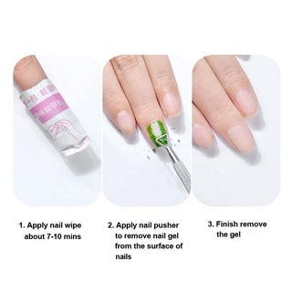 Silver Triangle Head Nail Gel Polish Remover by OTHER sold by DTK Nail Supply