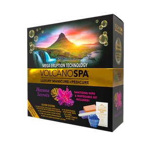  Volcano Spa Havana Secrets Pedicure Kit - Pedicure Spa Kit CBD (10 step) by La Palm sold by DTK Nail Supply