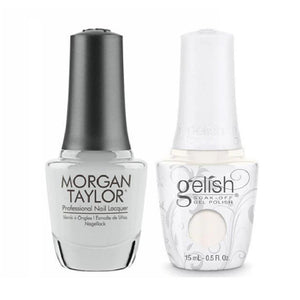 Gelish GE 001 - Heaven Sent - Gelish & Morgan Taylor Combo 0.5 oz by Gelish sold by DTK Nail Supply
