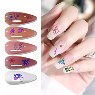  3D Winter Nail Art Stickers A039 by OTHER sold by DTK Nail Supply