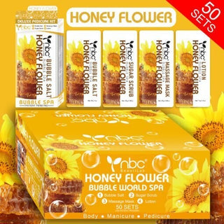  NBC Honey Flower - Case of 50 (Pedi in a Box) by NBC sold by DTK Nail Supply