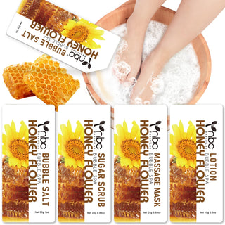  NBC Honey Flower - 4 Step Pedicure kit by NBC sold by DTK Nail Supply