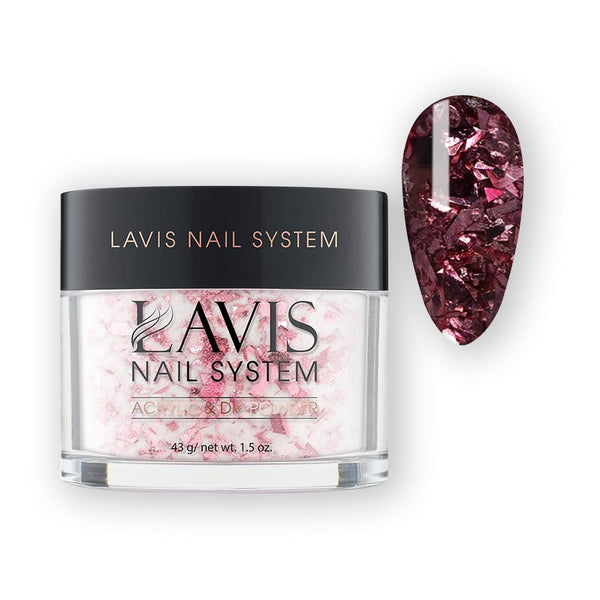  LAVIS Irregular Flakes Glitter IG13 - Acrylic & Dip Powder 1.5 oz by LAVIS NAILS sold by DTK Nail Supply
