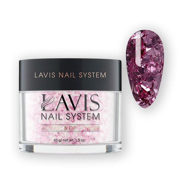  LAVIS Irregular Flakes Glitter IG17 - Acrylic & Dip Powder 1.5 oz by LAVIS NAILS sold by DTK Nail Supply