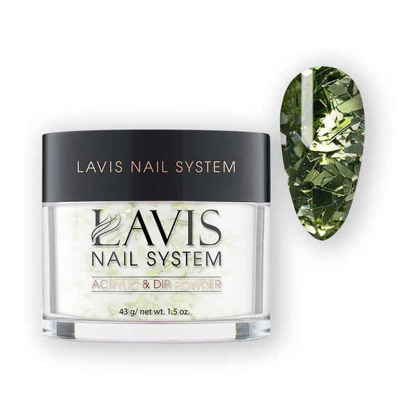  LAVIS Irregular Flakes Glitter IG20 - Acrylic & Dip Powder 1.5 oz by LAVIS NAILS sold by DTK Nail Supply