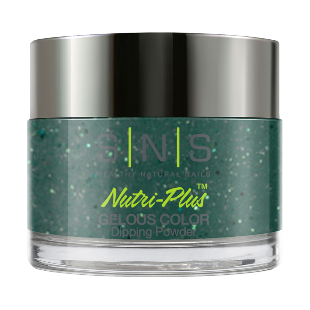 SNS Dipping Powder Nail - IS31 - Green Velour by SNS sold by DTK Nail Supply