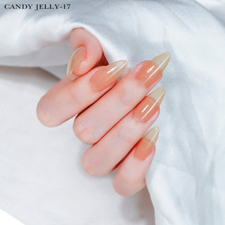  LAVIS J02 Set 24 Color - Gel Polish 0.5oz - Candy Jelly Collection by LAVIS NAILS sold by DTK Nail Supply